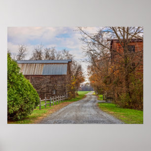 Poster Route rurale