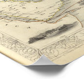 Poster Route terrestre vers l'Inde (Coin)