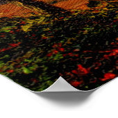 Poster Route Toscane Cypress (Coin)