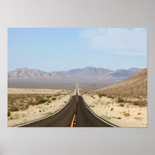 Poster Route vers Death Valley