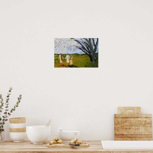 Poster Route Vers Emmaus (Cuisine)