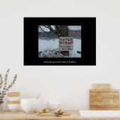Poster route vers grafton (Cuisine)