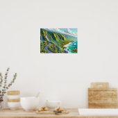 Poster Route vers Hana Maui Hawaii (Cuisine)