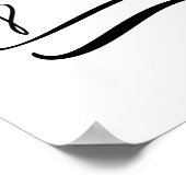 Poster Route vers la Croix - Conception lumineuse (Coin)