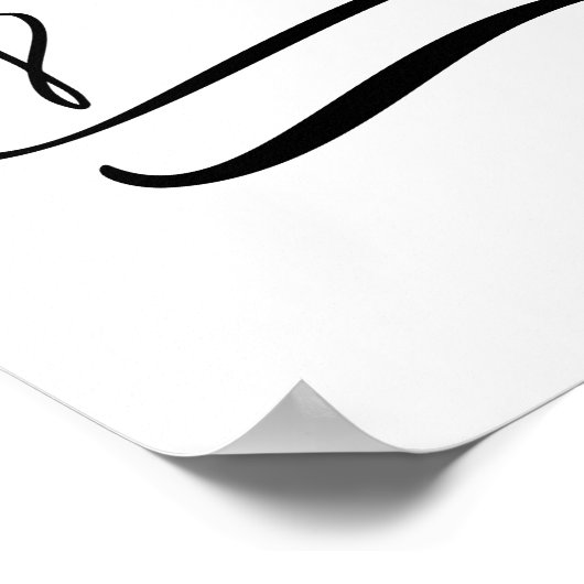 Poster Route vers la Croix - Conception lumineuse (Coin)