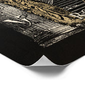 Poster Route vers l'agonie - Retro MetalCore Design (Coin)