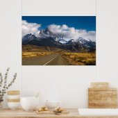 Poster Route Vers Le Mont Fitzroy, Patagonie (Cuisine)