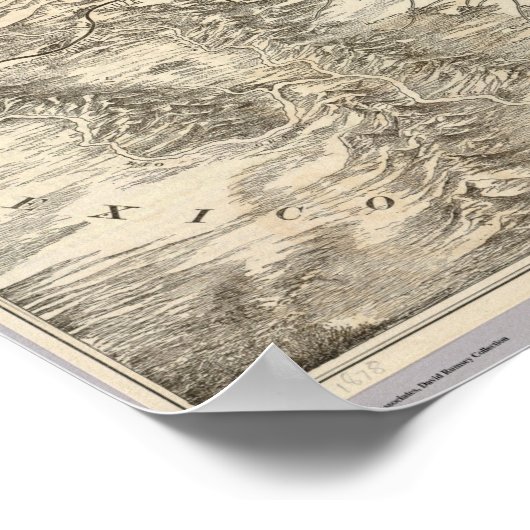 Poster Route vers le Texas (Coin)