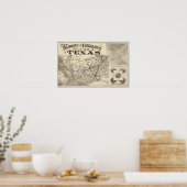 Poster Route vers le Texas (Cuisine)