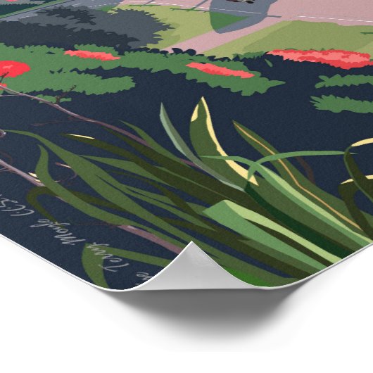 Poster Route vers Leigh (Coin)