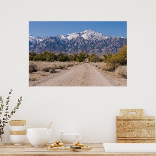 Poster Route vers les Sierras (Cuisine)