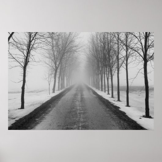 Poster Route vers nulle part (Devant)