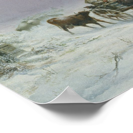 Poster Route vinicole pour le marché (Coin)