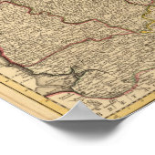 Poster Routes romaines et forêts (Coin)