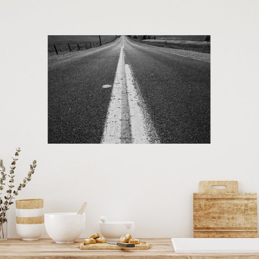 Poster routier infini, Imprimer (Cuisine)