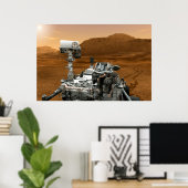 Poster Rover Curiosity Du Laboratoire Scientifique Mars. (Bureau à domicile)