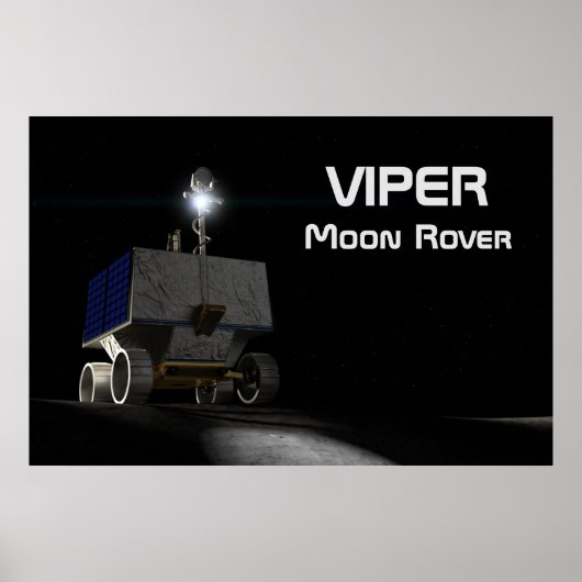 Poster Rover Lune VIPER (Devant)
