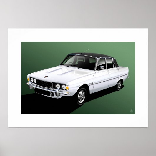 Poster Rover P6 3500 V8 (Devant)