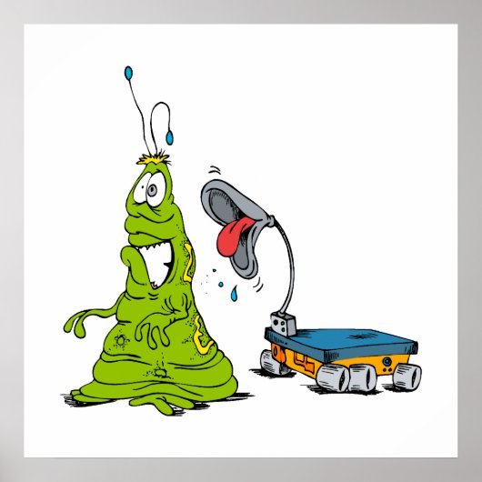 Poster Rover rasant Martian (Devant)