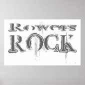 Poster Rowers Rock (Devant)