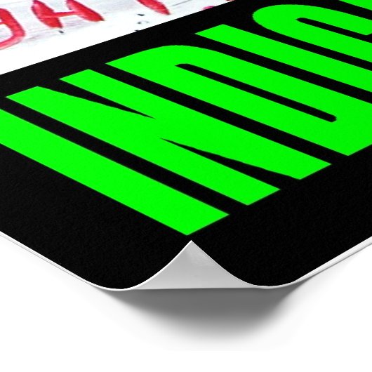 POSTER ROX INDICA SATIVA (Coin)