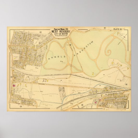 Poster Roxbury Ouest, Massachusetts 4 (Devant)