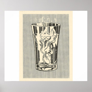 Poster Roy Lichtenstein - Alka Seltzer