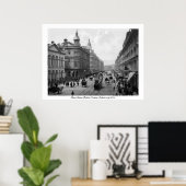 Poster Royal Avenue Belfast, Irlande du Nord, début des a (Bureau à domicile)