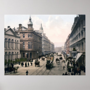 Poster Royal Avenue, Belfast. vers 1890