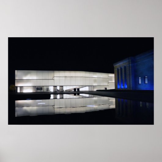 Poster Royal Blue Kansas City Art Museum (Devant)