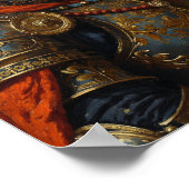 Poster Royal Bull Terrier Portrait (Coin)