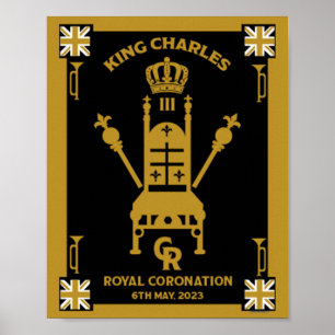 Poster Royal Coronation King Charles III