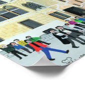 Poster Royal Courts of Justice Londres 1994 (Coin)