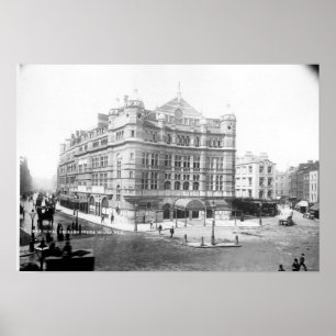 Poster Royal English Opera House, 1891