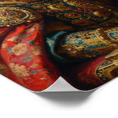 Poster Royal German Shepherd Portrait (Coin)