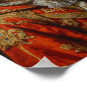 Poster Royal Goldendoodle Portrait (Coin)