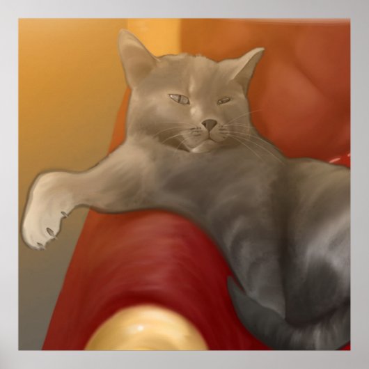 Poster Royal Kitten King (Devant)