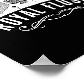 Poster Royal Spade Flush Skeleton King Queen Spades Ker G (Coin)