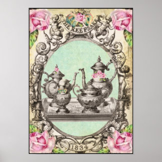 Poster RoYaL TeA PaRTy aRt PRiNT