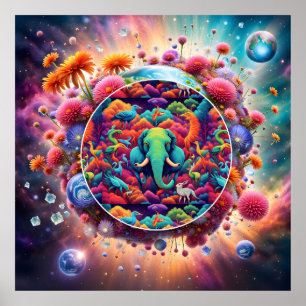 Poster Royaume animal