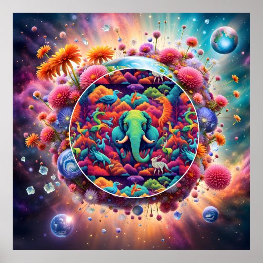 Poster Royaume animal (Devant)