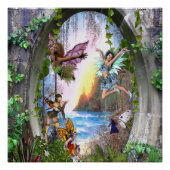 Poster Royaume des fées (Devant)