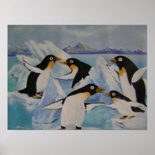 Poster royaume des fées de penquin