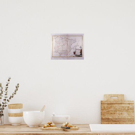 Poster Royaume d'Espagne (Cuisine)