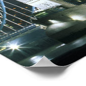 Poster Royaume-Uni, Angleterre, Londres, Tower Bridge. (Coin)