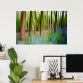 Poster Royaume-Uni | Bluebell Oak Woodland in Springtime (Bureau à domicile)