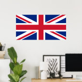 Poster Royaume-Uni (British Flag) (Union Jack) (Royaume-U (Bureau à domicile)