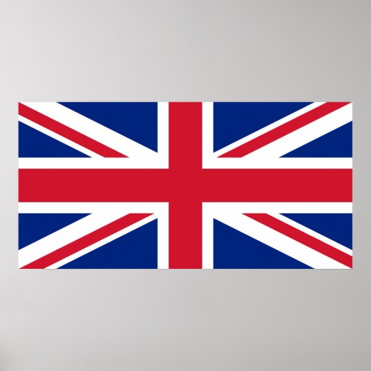 Poster Royaume-Uni (British Flag) (Union Jack) (Royaume-U (Devant)