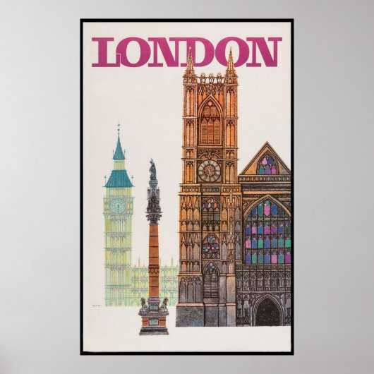 Poster Royaume-Uni Londres (Devant)