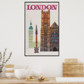 Poster Royaume-Uni Londres (Cuisine)